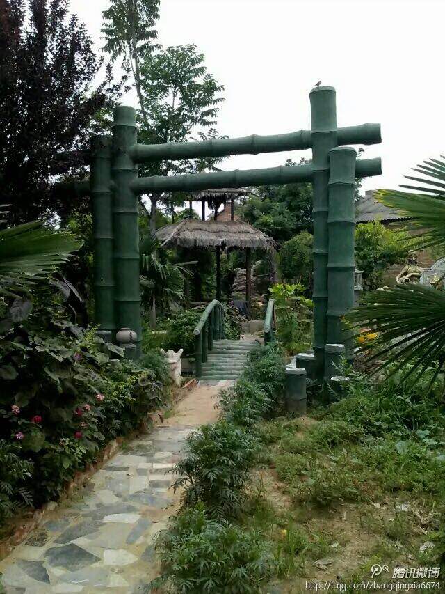 园林雕塑大门